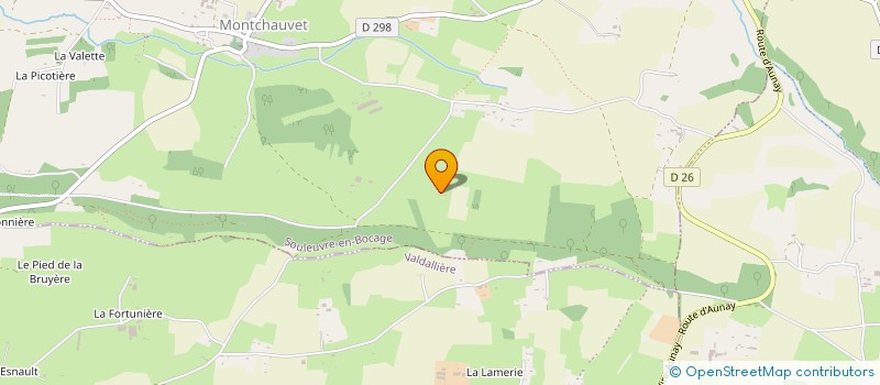 localisation de l'entreprise MONSIEUR SEBASTIEN GESLIN à SOULEUVRE EN BOCAGE