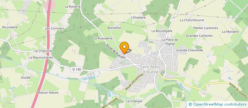 localisation de l'entreprise MONSIEUR SEBASTIEN GEVRAISE  SAINT-MARS-D'OUTILLE