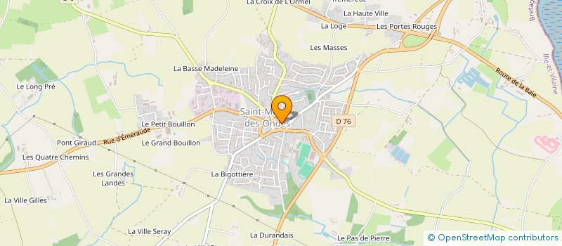 localisation de l'entreprise MONSIEUR SEBASTIEN GEZEQUEL  LA GOUESNIERE