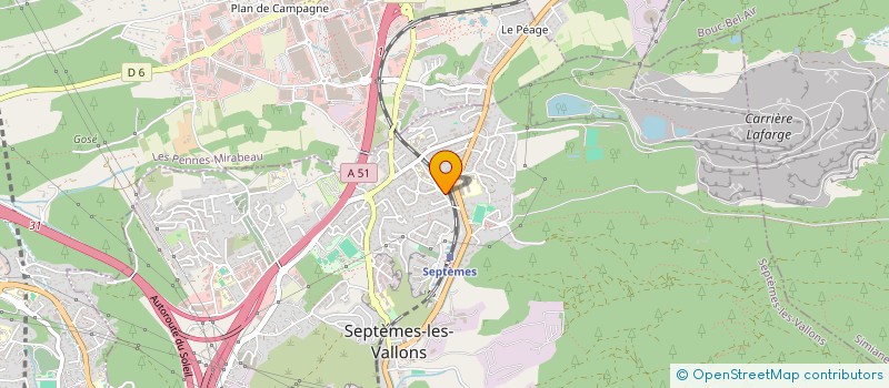 localisation de l'entreprise MONSIEUR SEBASTIEN GHILLEBERT à SEPTEMES-LES-VALLONS
