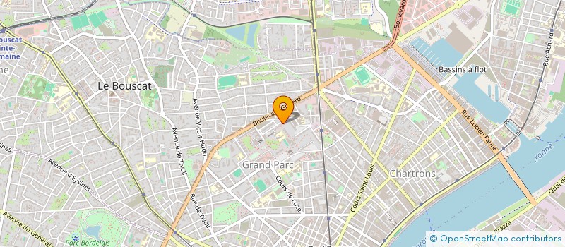 localisation de l'entreprise MONSIEUR SEBASTIEN GHISQUIERE à BORDEAUX