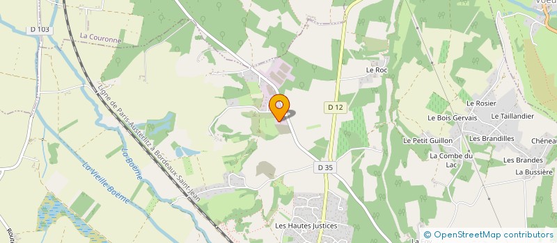 localisation de l'entreprise MONSIEUR SEBASTIEN GIANSANTI  MOUTHIERS-SUR-BOEME