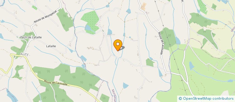 localisation de l'entreprise MONSIEUR SEBASTIEN GIBERT  MONTALZAT