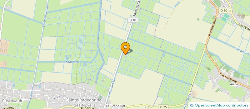 localisation de l'entreprise MONSIEUR SEBASTIEN GIDELLE  L'ILE-D'ELLE