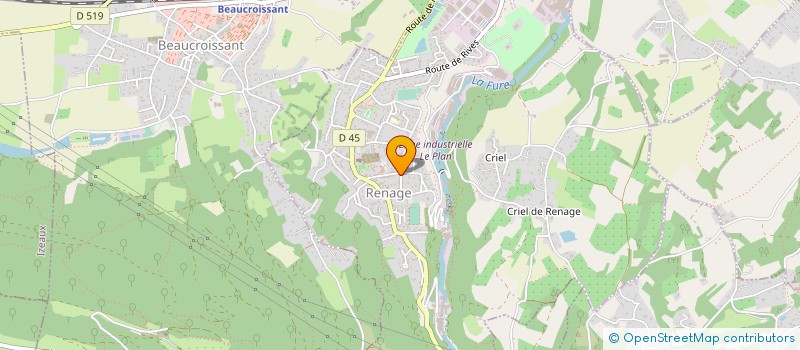 localisation de l'entreprise MONSIEUR SEBASTIEN GIGAREL  RENAGE