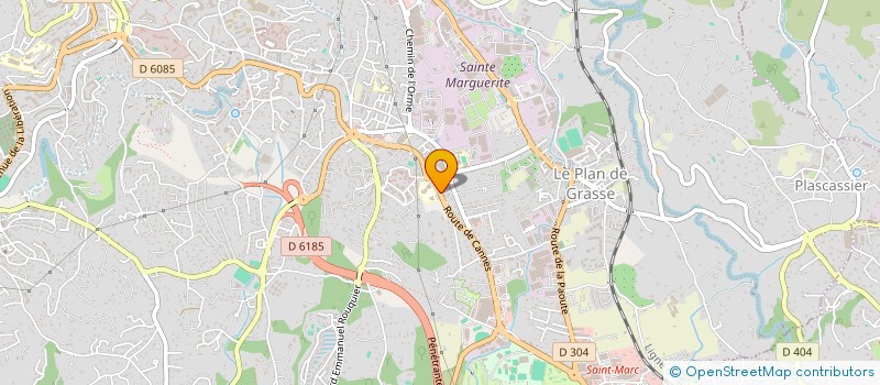 localisation de l'entreprise MONSIEUR SEBASTIEN GIGOT à GRASSE