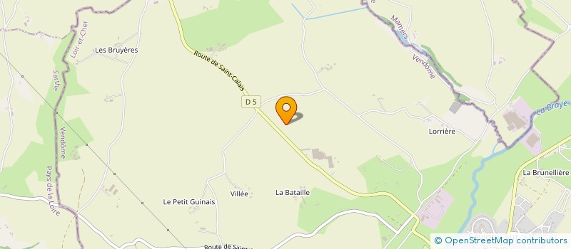 localisation de l'entreprise MONSIEUR SEBASTIEN GIGOU à SAVIGNY SUR BRAYE