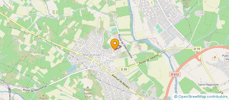 localisation de l'entreprise MONSIEUR SEBASTIEN GIL  CREISSAN