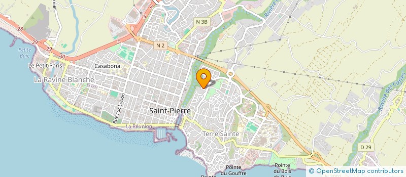 localisation de l'entreprise MONSIEUR SEBASTIEN GILBERT  SAINT-PIERRE