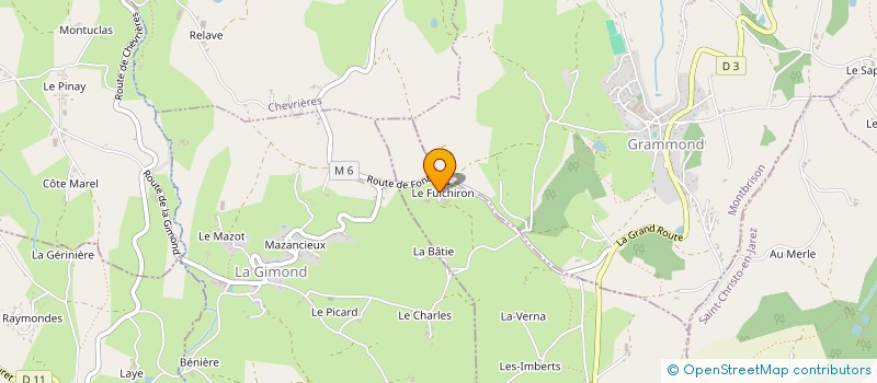 localisation de l'entreprise MONSIEUR SEBASTIEN GILIBERT  FONTANES