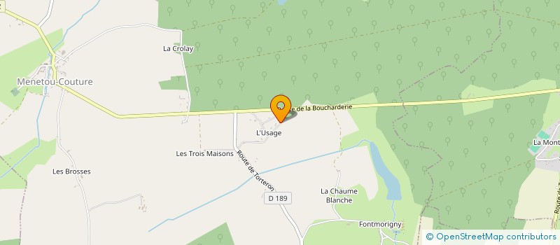 localisation de l'entreprise MONSIEUR SEBASTIEN GILLI  TORTERON