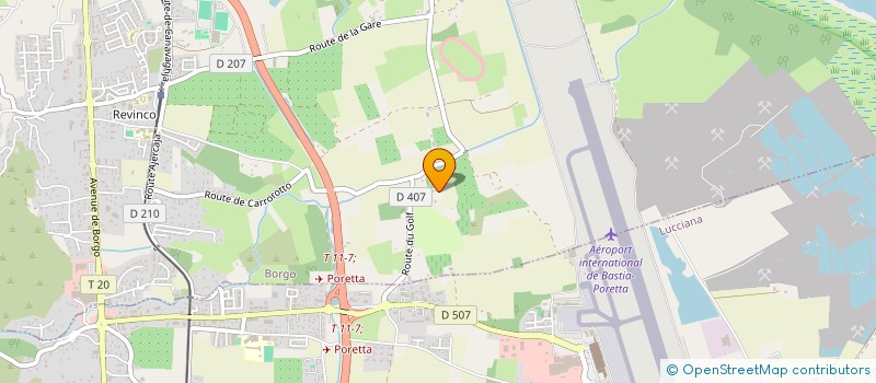 localisation de l'entreprise MONSIEUR SEBASTIEN GINESTRA à BORGO