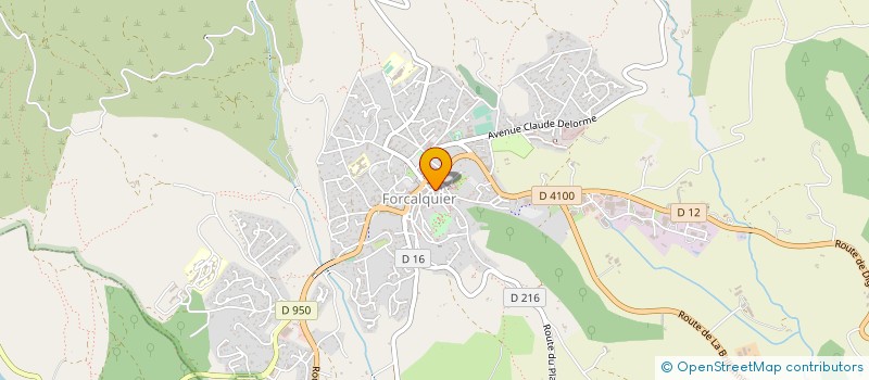 localisation de l'entreprise MONSIEUR SEBASTIEN GINET à FORCALQUIER