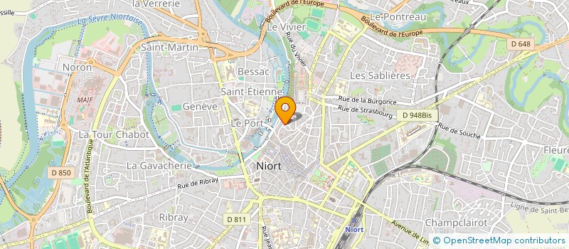 localisation de l'entreprise MONSIEUR SEBASTIEN GIORIA à NIORT
