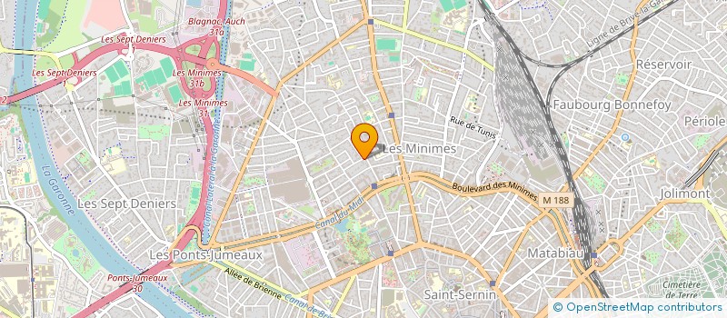 localisation de l'entreprise MONSIEUR SEBASTIEN GIRARD à TOULOUSE