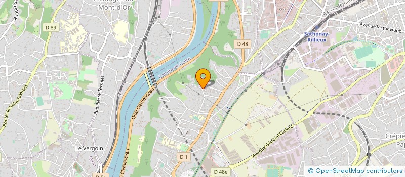 localisation de l'entreprise MONSIEUR SEBASTIEN GIRARD  CALUIRE-ET-CUIRE