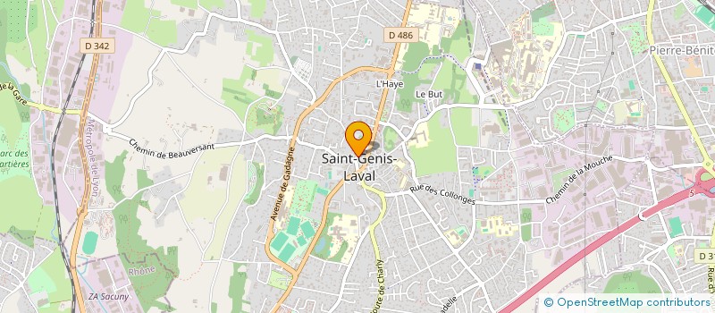 localisation de l'entreprise MONSIEUR SEBASTIEN GIRARDOT  SAINT-GENIS-LAVAL