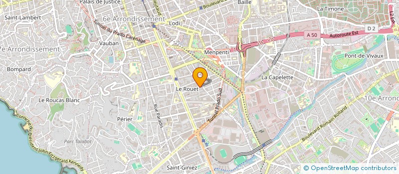 localisation de l'entreprise MONSIEUR SEBASTIEN GIRAUD  MARSEILLE