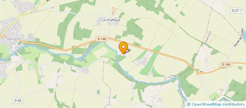 localisation de l'entreprise MONSIEUR SEBASTIEN GIRAULT  SAVIGNE