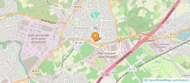 localisation de l'entreprise MONSIEUR SEBASTIEN GIROT à VENDARGUES
