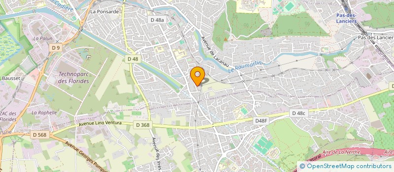localisation de l'entreprise MONSIEUR SEBASTIEN GIUDICE  MARIGNANE