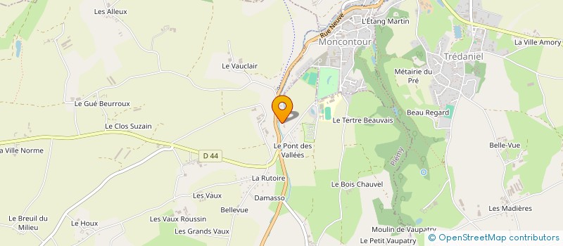 localisation de l'entreprise MONSIEUR SEBASTIEN GLATRE  PLEMY