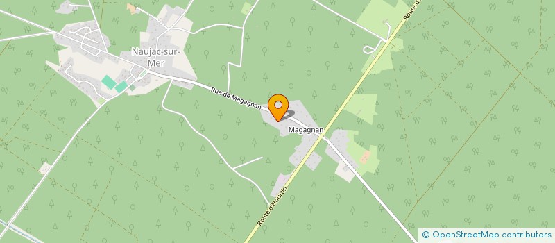 localisation de l'entreprise MONSIEUR SEBASTIEN GODBILLOT  NAUJAC-SUR-MER