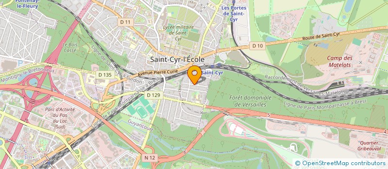 localisation de l'entreprise MONSIEUR SEBASTIEN GODEFROIT à SAINT-CYR-L'ECOLE