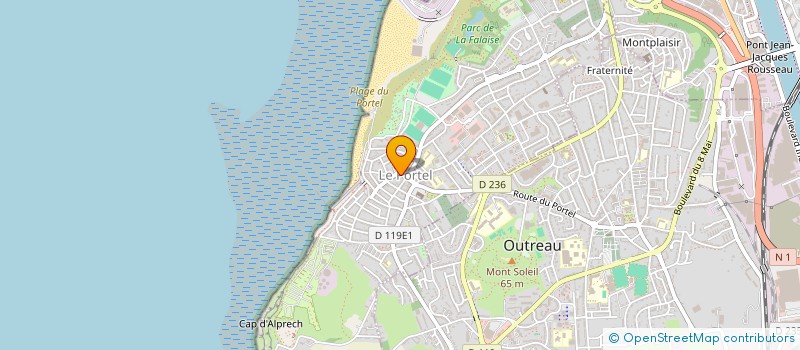 localisation de l'entreprise MONSIEUR SEBASTIEN GOESSENS  LE PORTEL