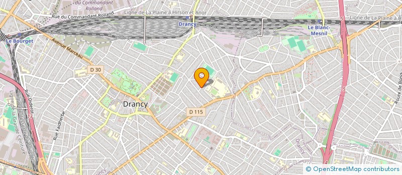 localisation de l'entreprise MONSIEUR SEBASTIEN GOETA  DRANCY