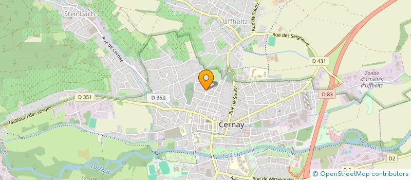 localisation de l'entreprise MONSIEUR SEBASTIEN GOETZ  WATTWILLER