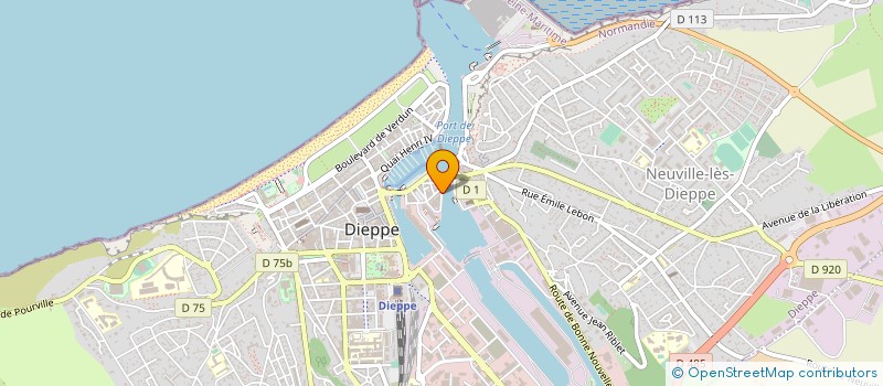 localisation de l'entreprise MONSIEUR SEBASTIEN GOFFETTRE à DIEPPE