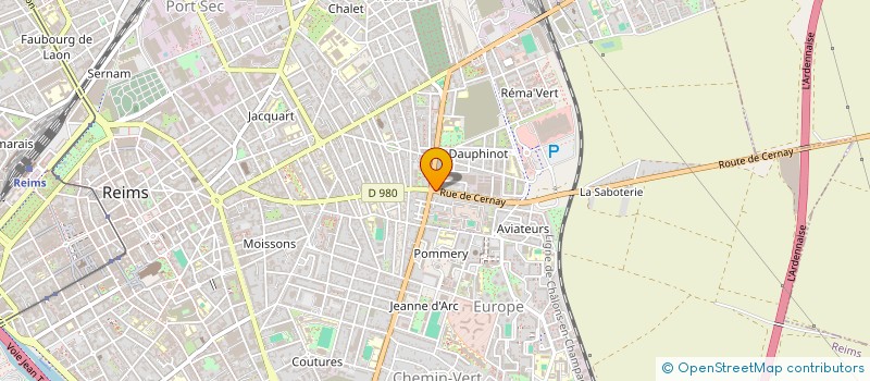 localisation de l'entreprise MONSIEUR SEBASTIEN GOMES  REIMS