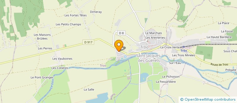 localisation de l'entreprise MONSIEUR SEBASTIEN GOMEZ  TROO