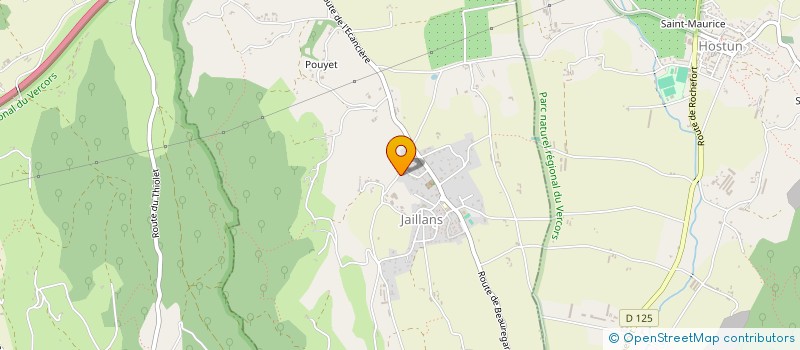 localisation de l'entreprise MONSIEUR SEBASTIEN GONZALES  JAILLANS