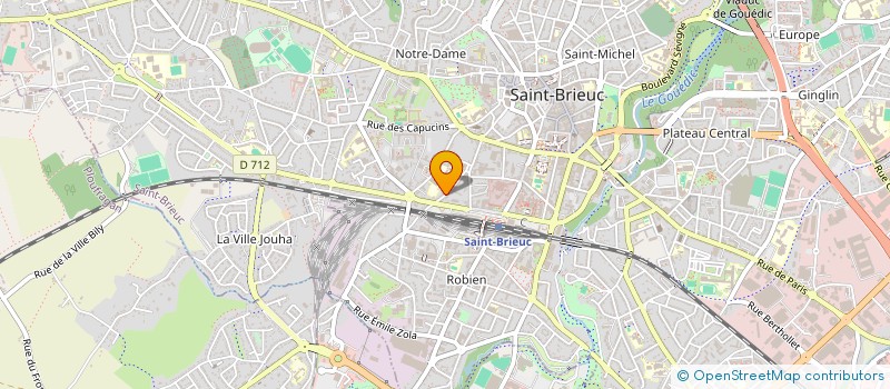 localisation de l'entreprise MONSIEUR SEBASTIEN GOOSSE à SAINT-BRIEUC