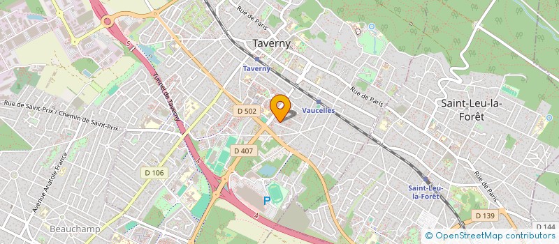 localisation de l'entreprise MONSIEUR SEBASTIEN GORGEOT à TAVERNY