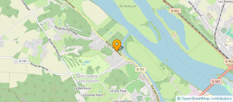 localisation de l'entreprise MONSIEUR SEBASTIEN GORRAND  SAUMUR