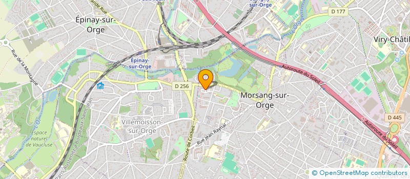 localisation de l'entreprise MONSIEUR SEBASTIEN GORTEAU  MORSANG-SUR-ORGE