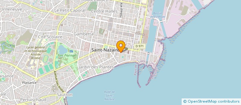 localisation de l'entreprise MONSIEUR SEBASTIEN GOUABAU  SAINT-NAZAIRE