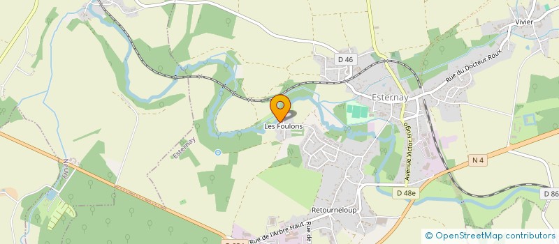 localisation de l'entreprise MONSIEUR SEBASTIEN GOUAS  ESTERNAY