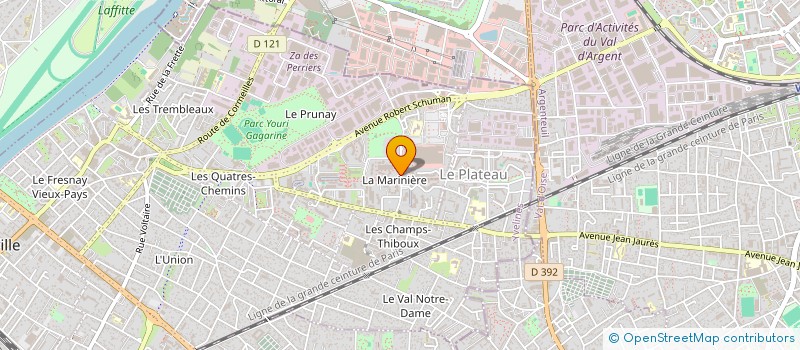 localisation de l'entreprise MONSIEUR SEBASTIEN GOUBE à SARTROUVILLE