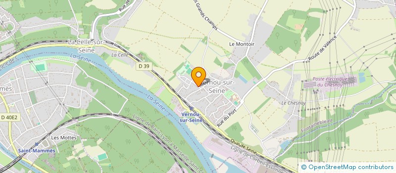 localisation de l'entreprise MONSIEUR SEBASTIEN GOUDIFA  VERNOU-LA-CELLE-SUR-SEINE