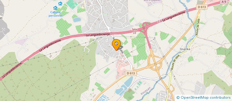 localisation de l'entreprise MONSIEUR SEBASTIEN GOULAIS  POUSSAN