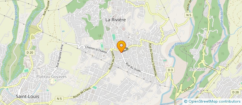 localisation de l'entreprise MONSIEUR SEBASTIEN GOURAMA à SAINT-LOUIS