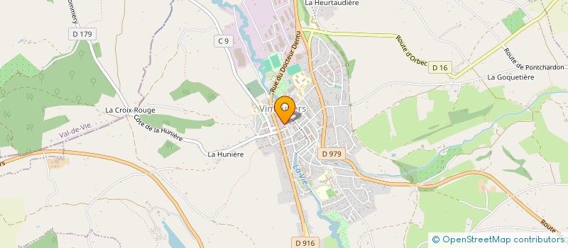 localisation de l'entreprise MONSIEUR SEBASTIEN GOURDEL à VIMOUTIERS