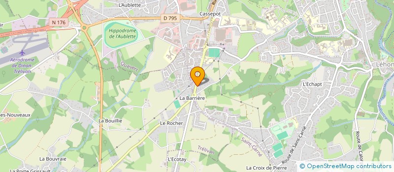 localisation de l'entreprise MONSIEUR SEBASTIEN GOUTORBE à DINAN