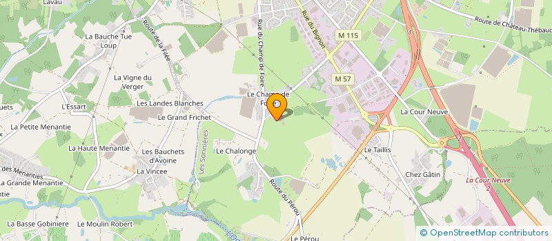 localisation de l'entreprise MONSIEUR SEBASTIEN GOUY  SORINIERES (LES)