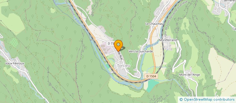 localisation de l'entreprise MONSIEUR SEBASTIEN GOYET  TORCIEU