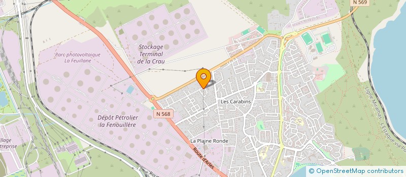 localisation de l'entreprise MONSIEUR SEBASTIEN GRACH  FOS-SUR-MER